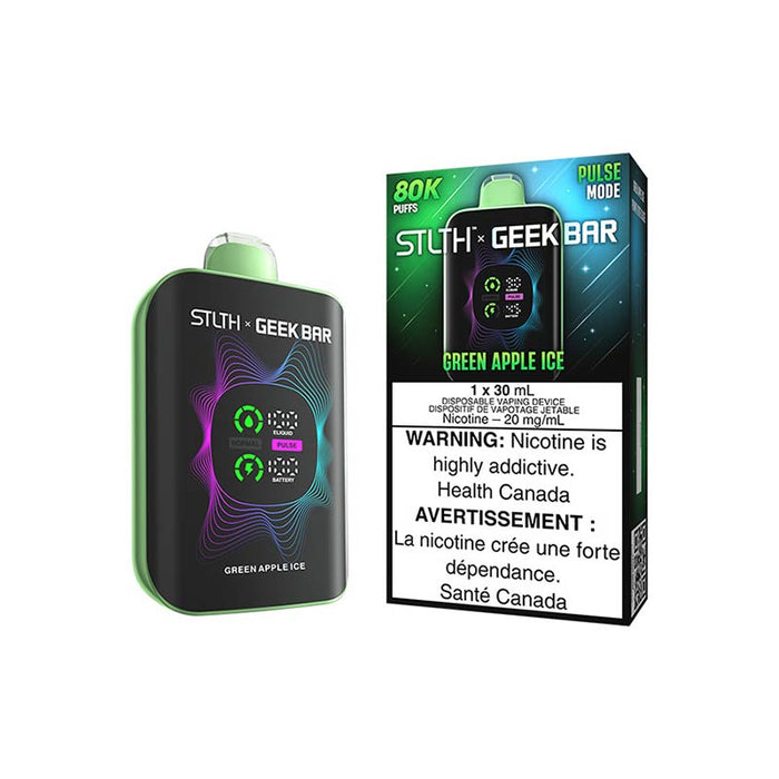 STLTH x Geek Bar 80K Disposable - Green Apple Ice (AB)