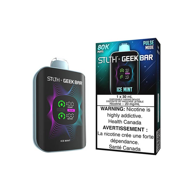 STLTH x Geek Bar 80K Disposable - Ice Mint (MB) - Bay Vape