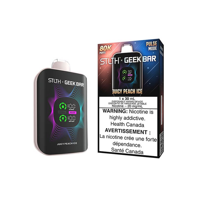 STLTH x Geek Bar 80K Disposable - Juicy Peach Ice (AB)