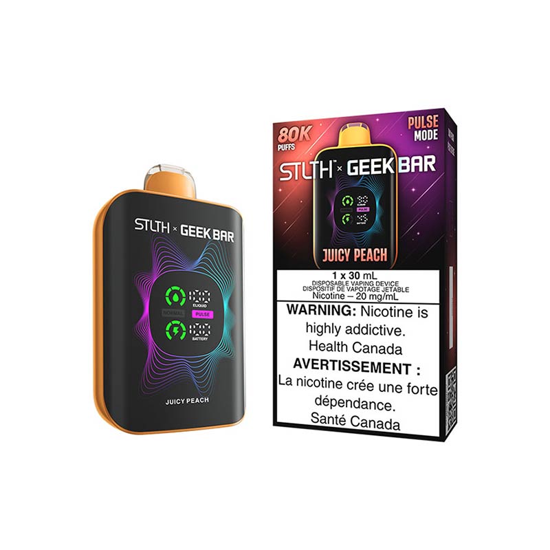 STLTH x Geek Bar 80K Disposable - Juicy Peach (ON) - Bay Vape