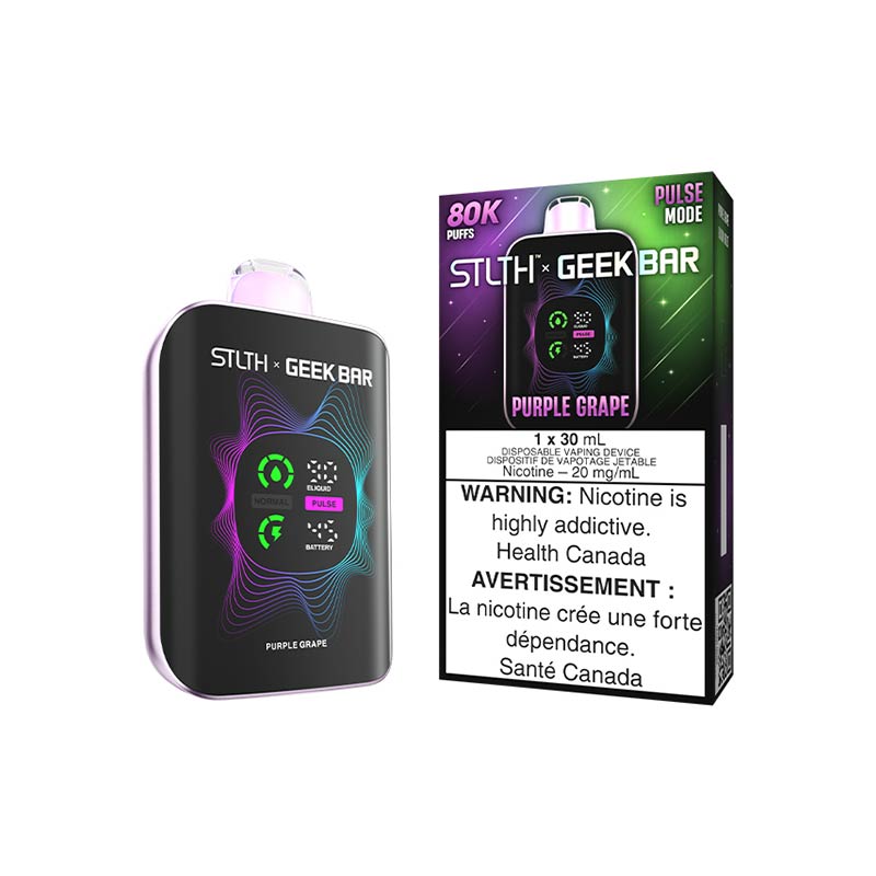 STLTH x Geek Bar 80K Disposable - Purple Grape (MB) - Bay Vape