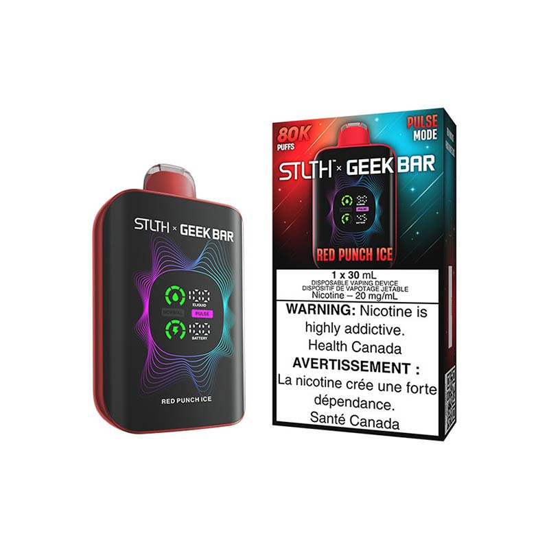 STLTH x Geek Bar 80K Disposable - Red Punch Ice (MB)