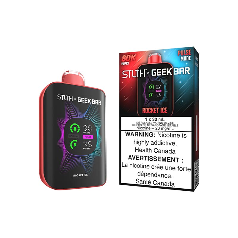 STLTH x Geek Bar 80K Disposable - Rocket Ice (MB) - Bay Vape