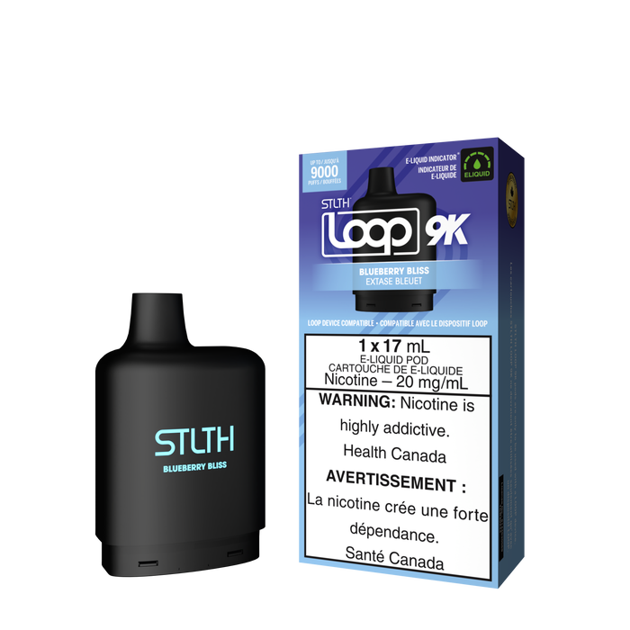 STLTH LOOP 9K Pod Pack - Blueberry Bliss (ON)