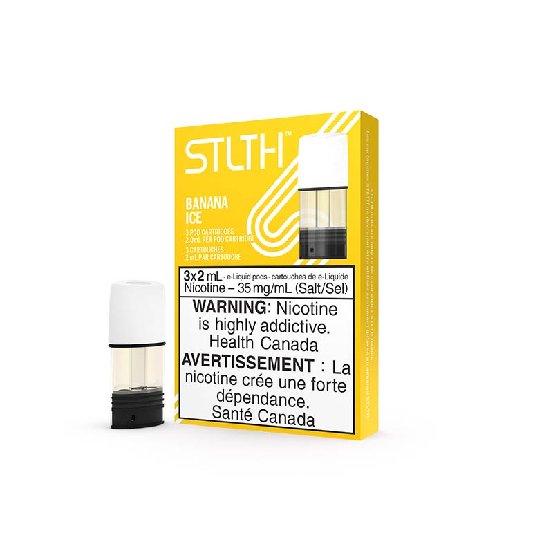 STLTH Pod Pack - Banana Ice - Bay Vape