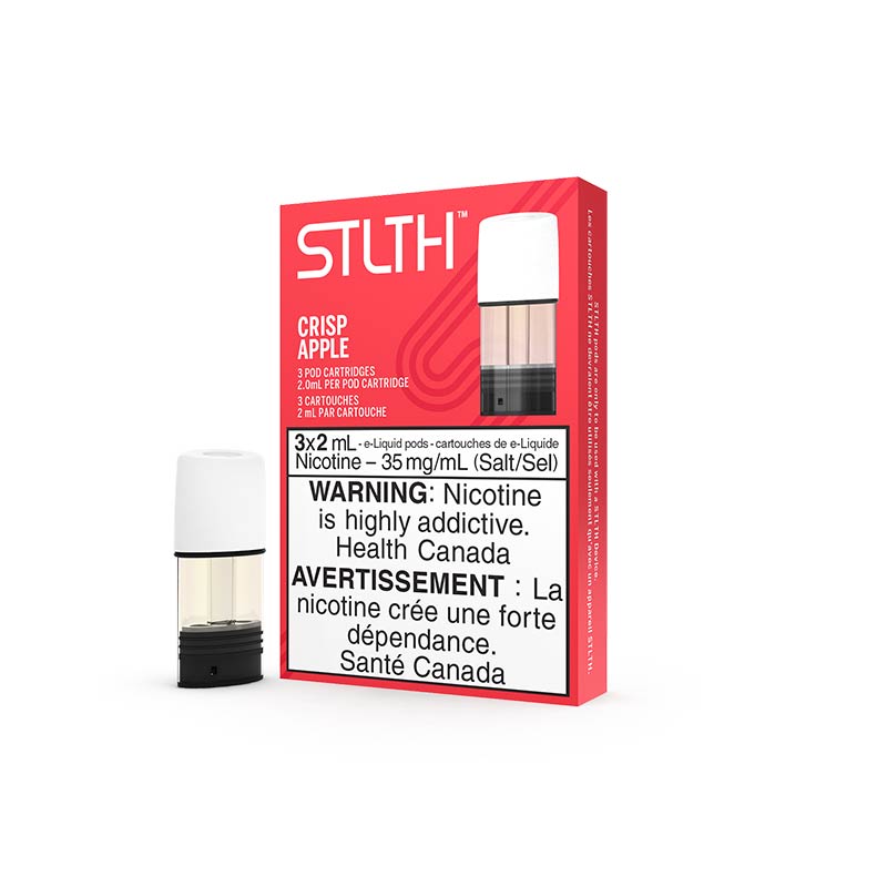 STLTH Pod Pack - Crisp Apple - Bay Vape