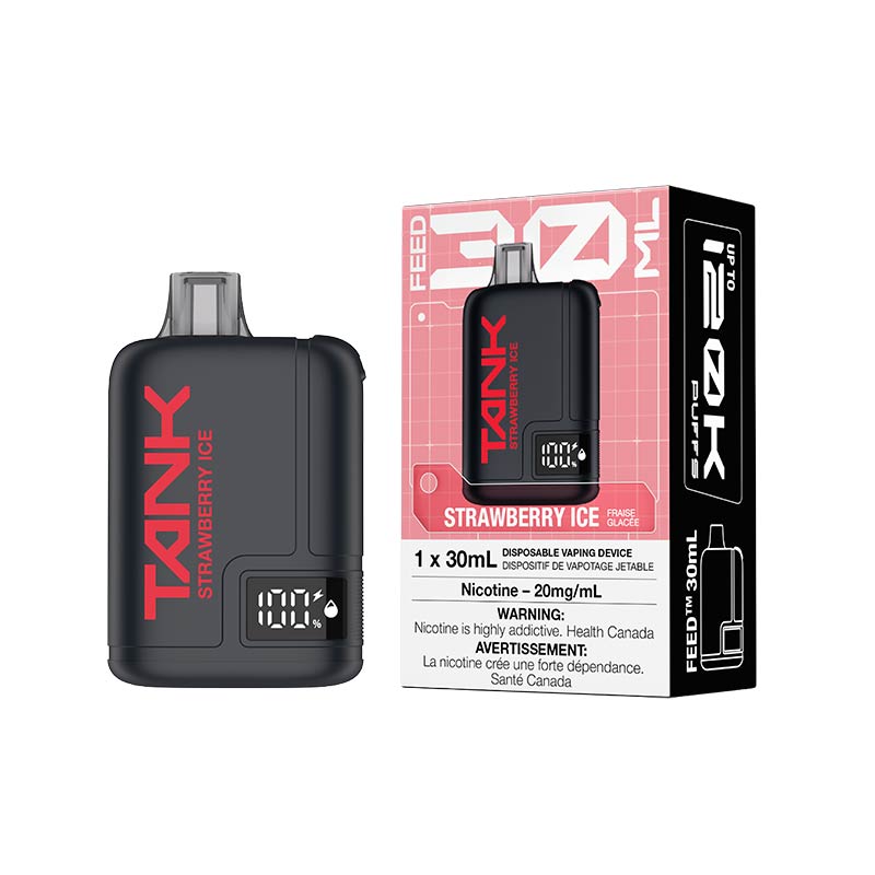 FEED Tank 120K Disposable - Strawberry Ice (ON)