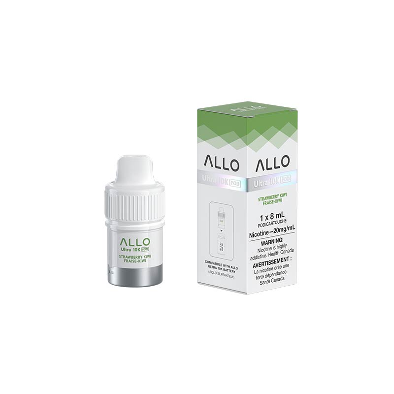 ALLO Ultra 10K Pod - Strawberry Kiwi (ON) - Bay Vape