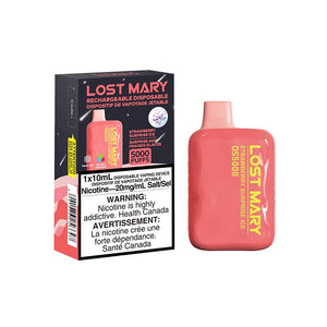 Lost Mary OS5000 jetable - Glace surprise aux fraises