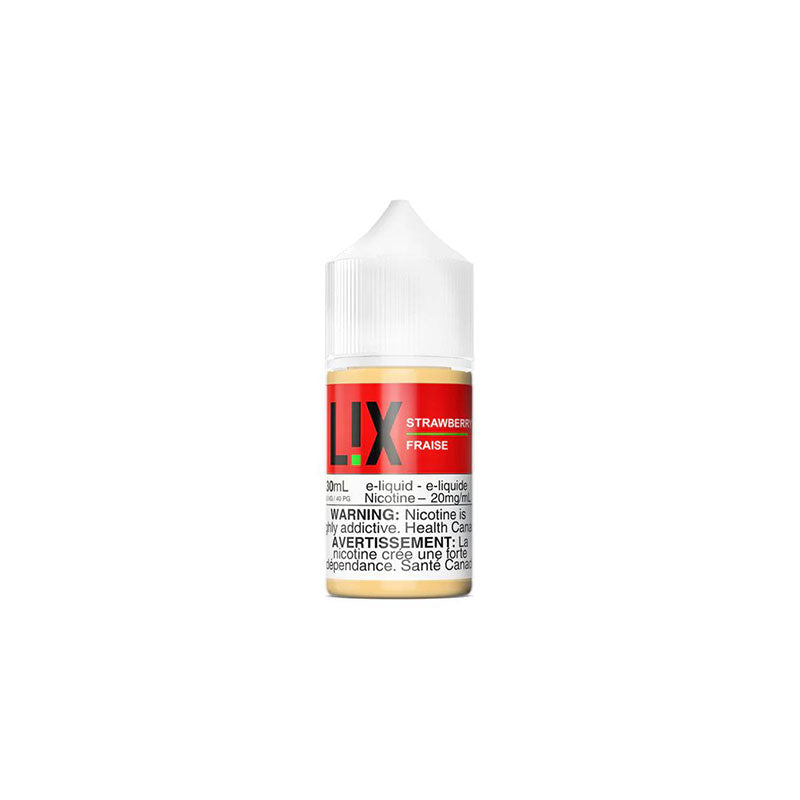 Strawberry by L!X Salts Juice (ON) - Bay Vape