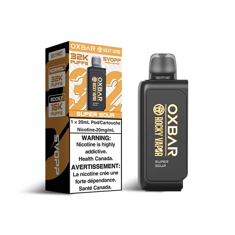 Oxbar Svopp 32K Pod - Super Sour