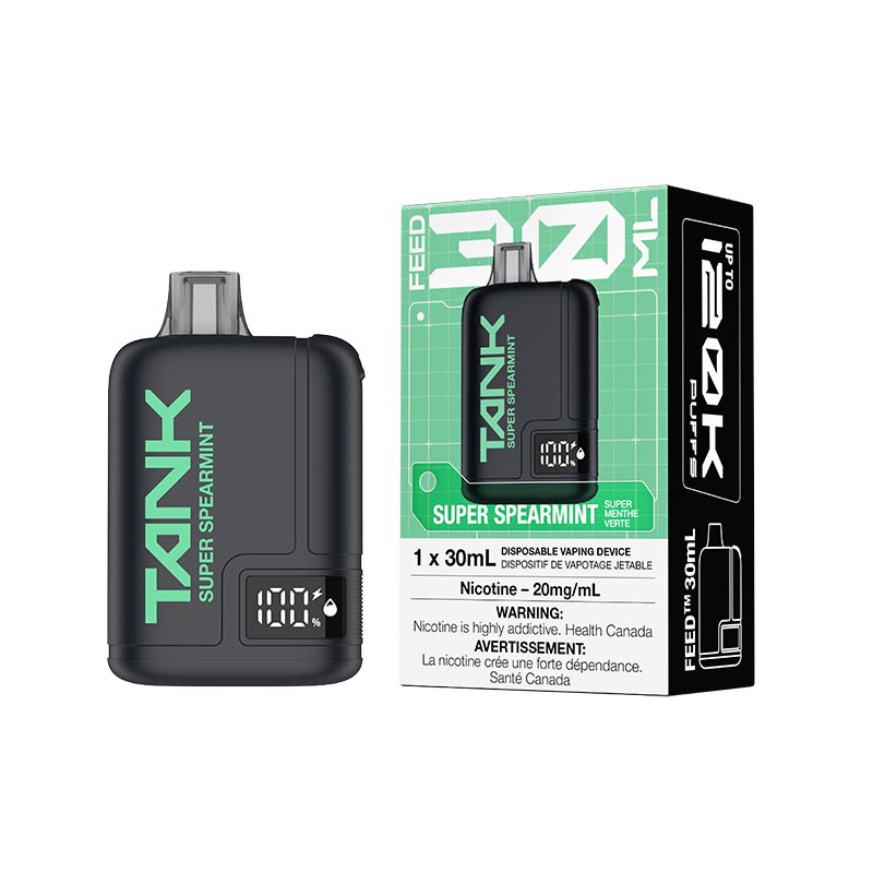 FEED Tank 120K Disposable - Super Spearmint (ON)