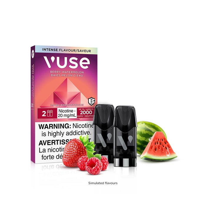 VUSE Pods - Berry Watermelon (2pk) | Bay Vape Canada VUSE Pods - Berry Watermelon (2pk) | Bay Vape Canada