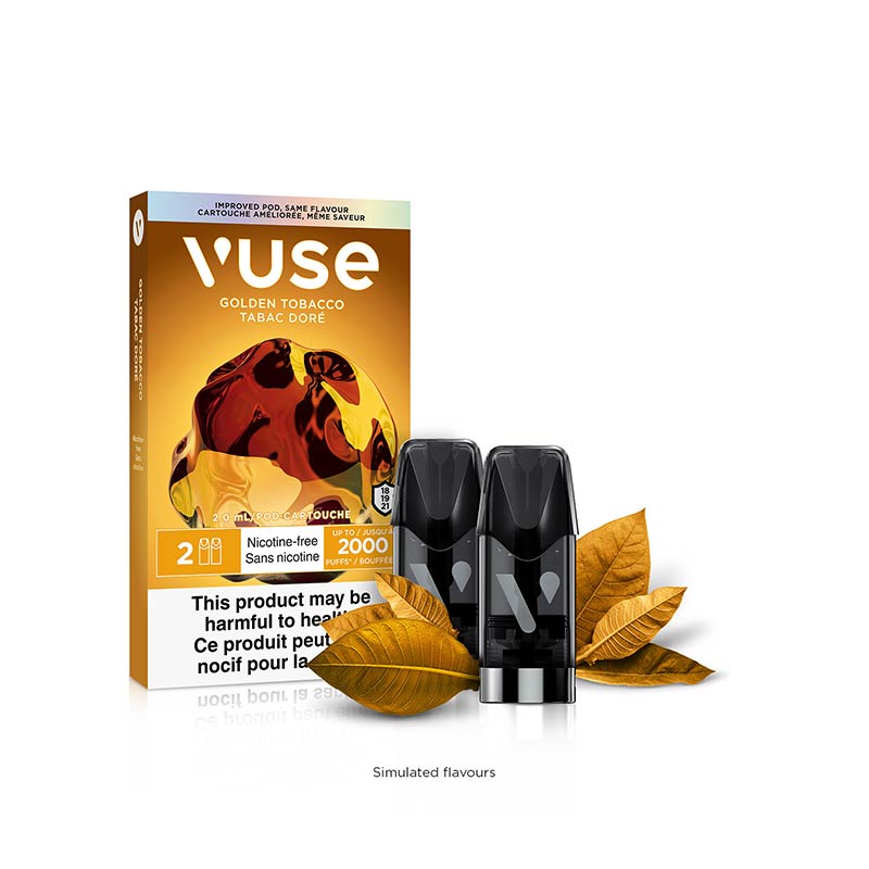 VUSE Pods - Golden Tobacco (2pk) (ON) - Bay Vape