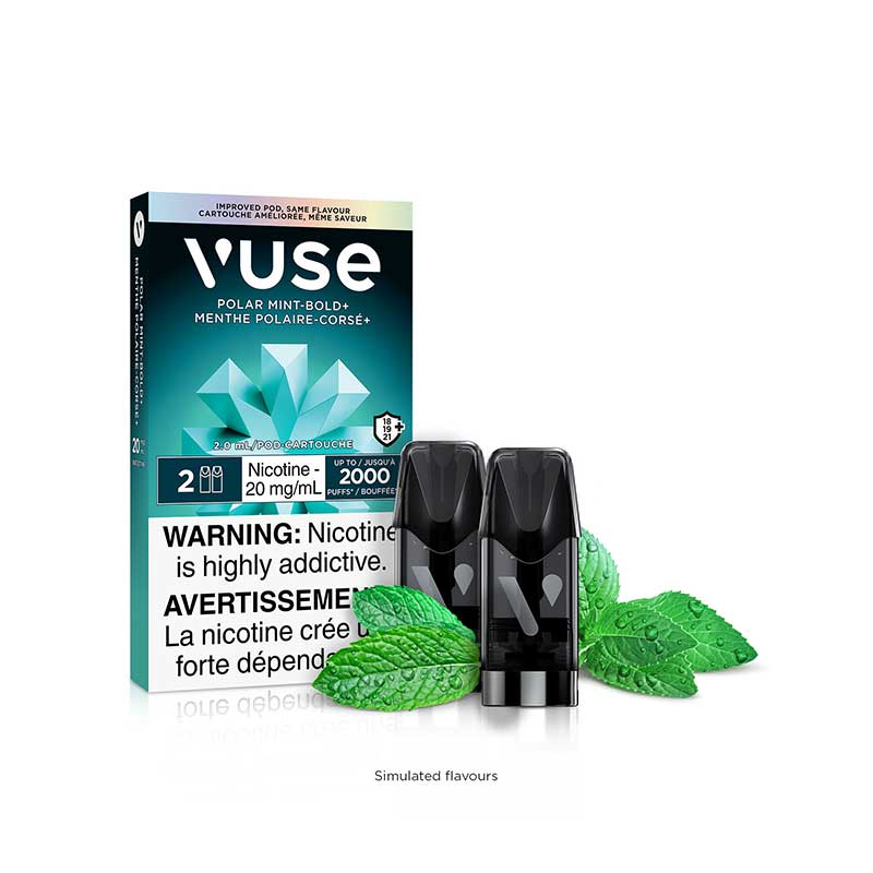 VUSE Pods - Polar Mint BOLD+ (2pk) (ON)