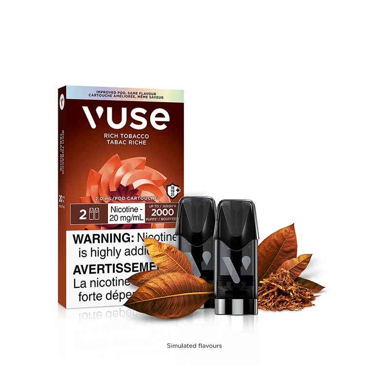 VUSE Pods - Rich Tobacco (2pk) - Bay Vape Canada