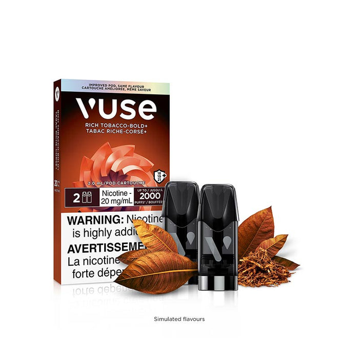 VUSE Pods - Rich Tobacco BOLD+ (2pk) (ON)