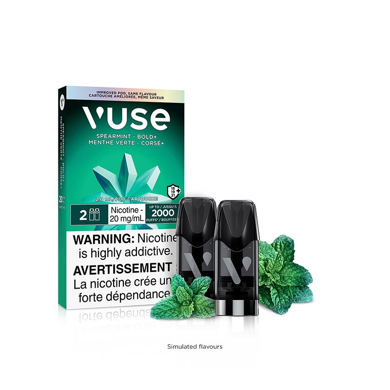 VUSE Pods - Spearmint BOLD+ (2pk) (ON)