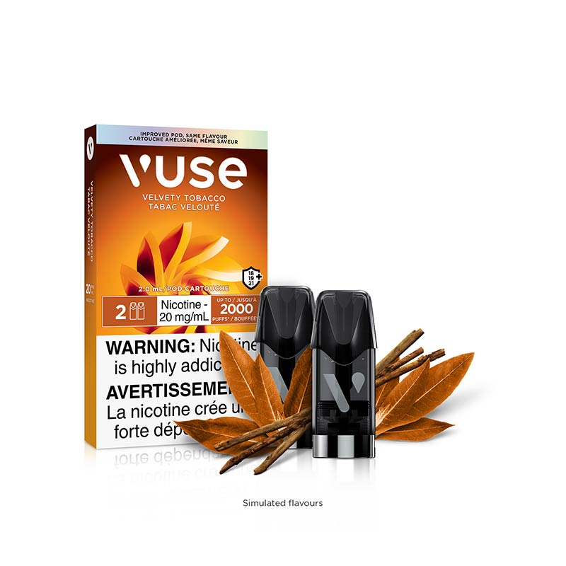 VUSE Pods - Velvety Tobacco (2pk) - Bay Vape Canada