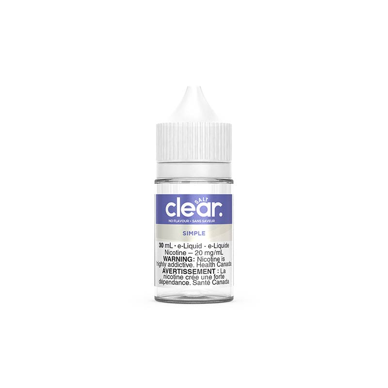 Simple By Clear E-Liquid (QC)