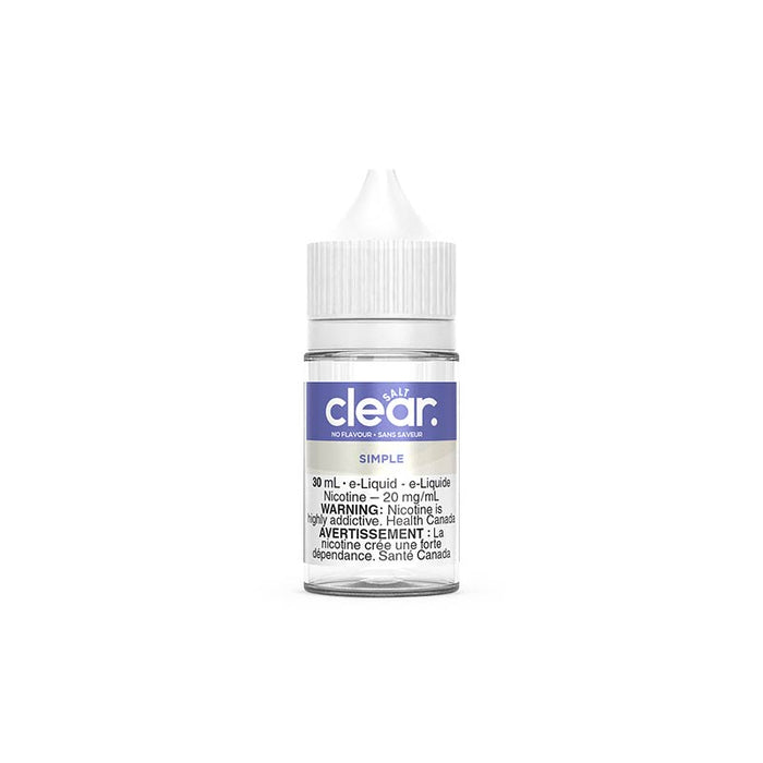 Simple By Clear E-Liquid (QC)