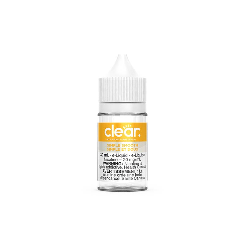 Simple Smooth By Clear E-Liquid (QC)