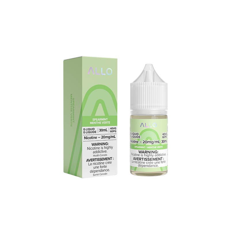 Spearmint Salt by Allo E-Liquid - Bay Vape Canada
