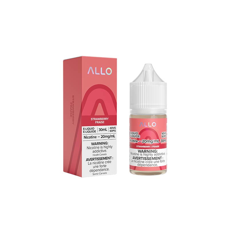 Strawberry Salt by Allo E-Liquid - Bay Vape Canada