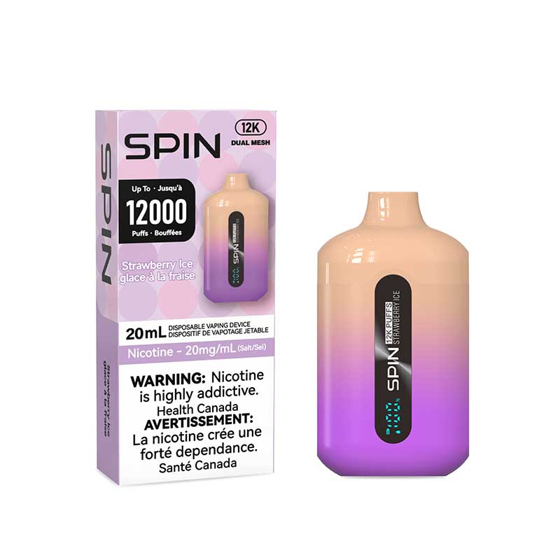 Spin 12K Disposable - Strawberry Ice