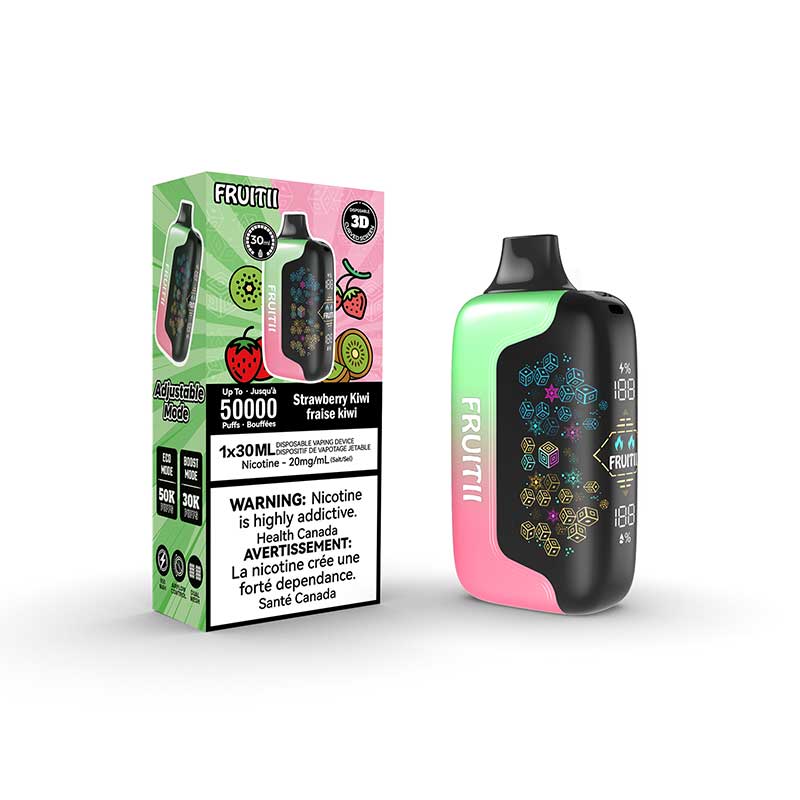 Fruitii 50K Disposable - Strawberry Kiwi - Bay Vape