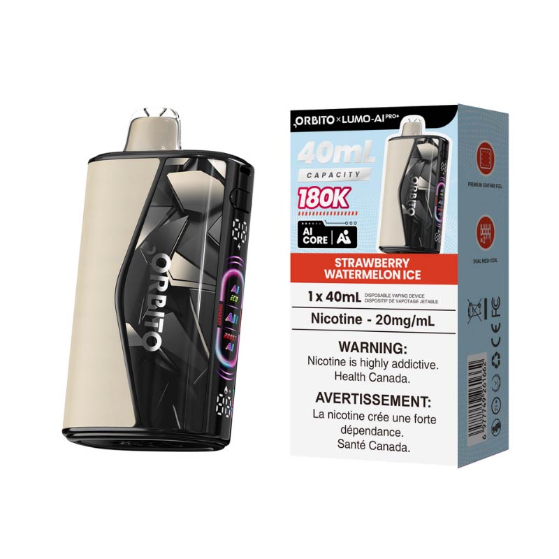 ORBITO Lumo-AI Pro+ 180K Disposable - Strawberry Watermelon Ice (MB) - Bay Vape
