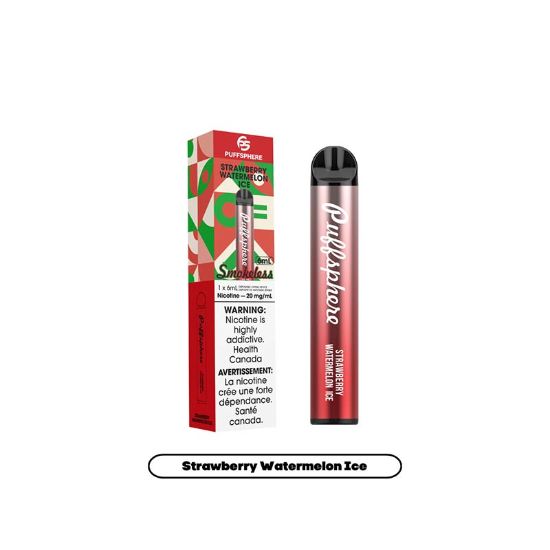 Puffsphere Smokeless - Strawberry Watermelon Ice (ON) - Bay Vape
