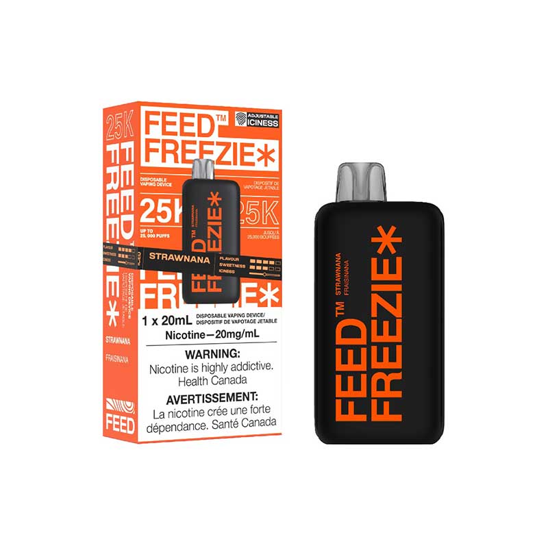FEED Freezie 25K Disposable - Strawnana - Bay Vape Canada