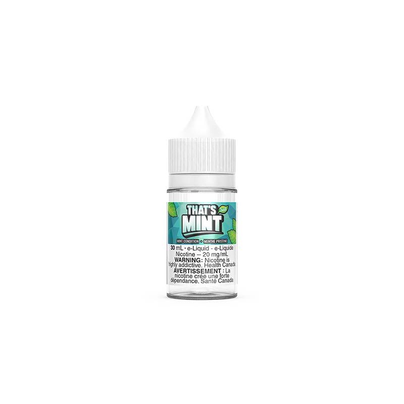 Mint Condition by That's Mint Salt Juice - Bay Vape Canada