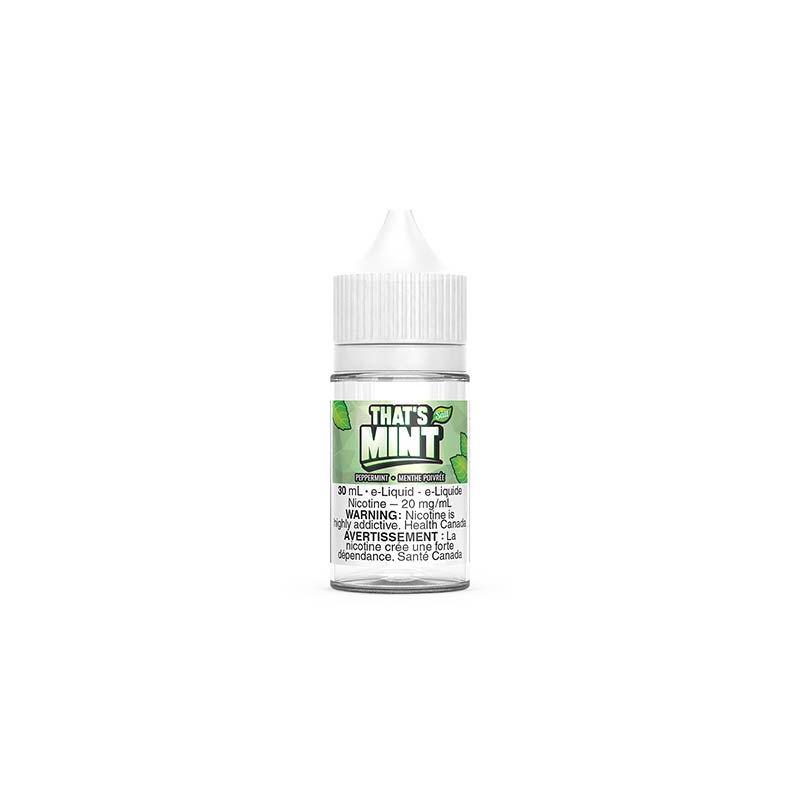 Peppermint by That's Mint Salt Juice - Bay Vape Canada