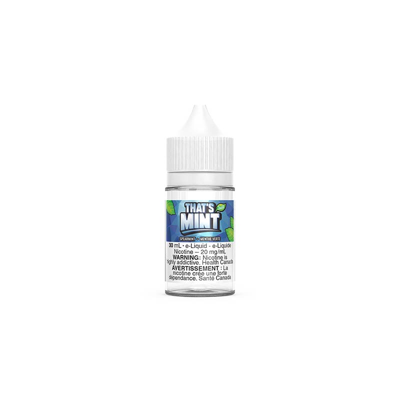 Spearmint by That's Mint Salt Juice - Bay Vape Canada