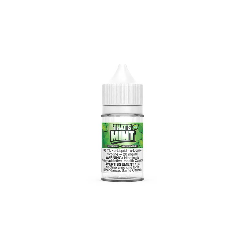Wintergreen by That's Mint Salt Juice - Bay Vape Canada