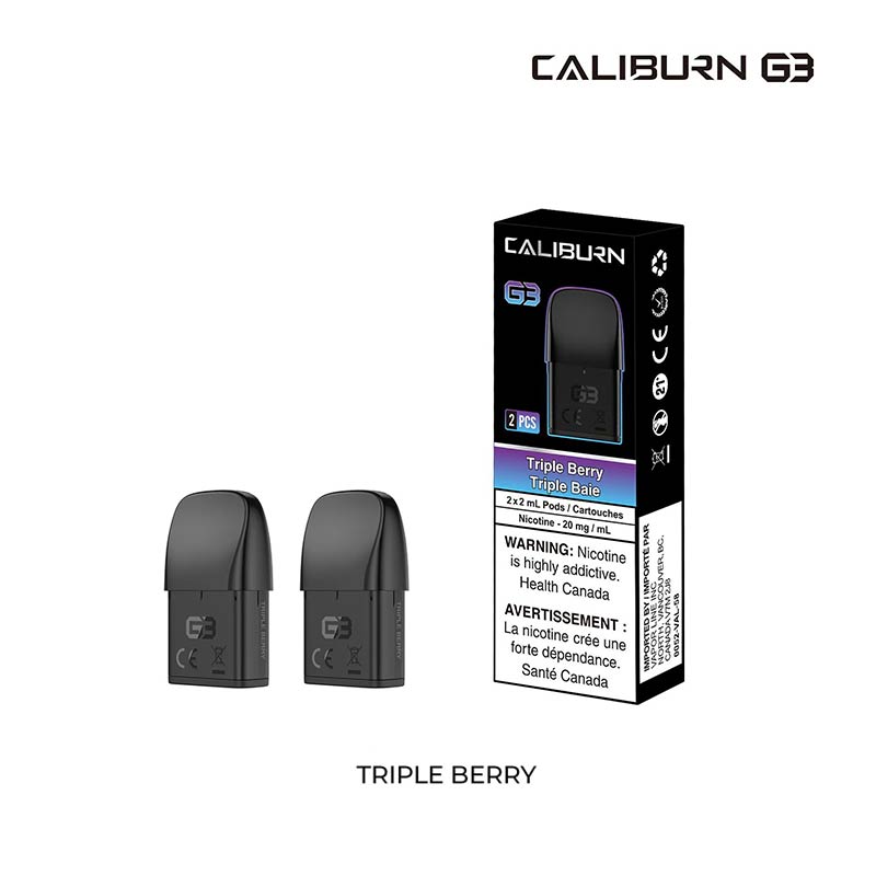 Caliburn G3 Pre-filled Pod - Triple Berry (ON)