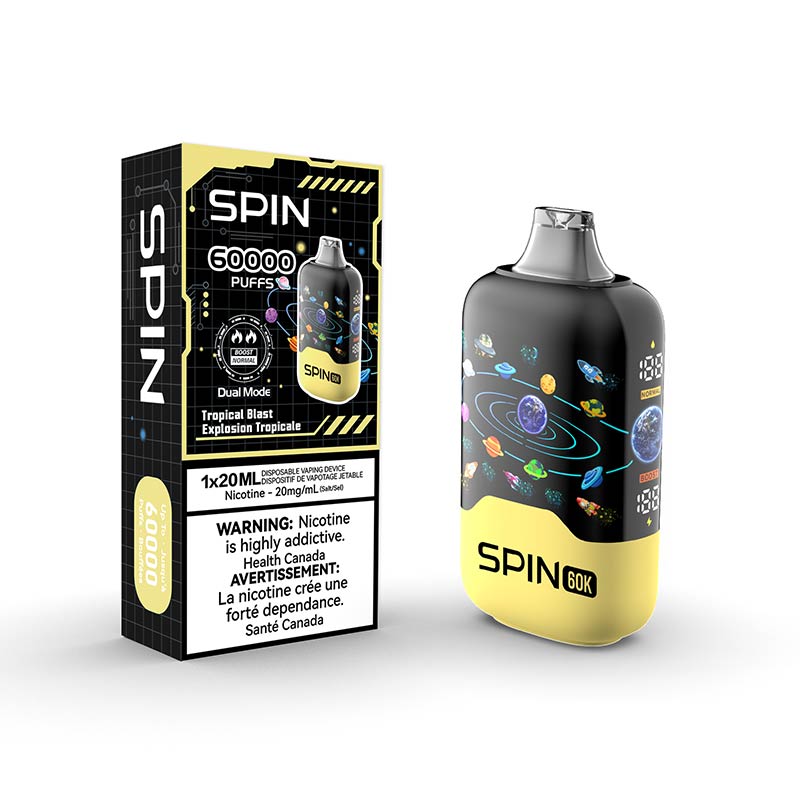 Spin 60K Disposable - Tropical Blast - Bay Vape