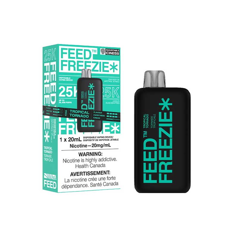 FEED Freezie 25K Disposable - Tropical Tornado - Bay Vape Canada