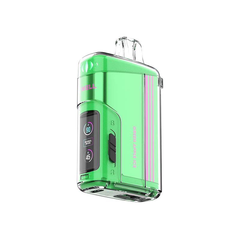 Uwell Viscore 9000 Disposable - Green Apple Ice - Bay Vape Canada
