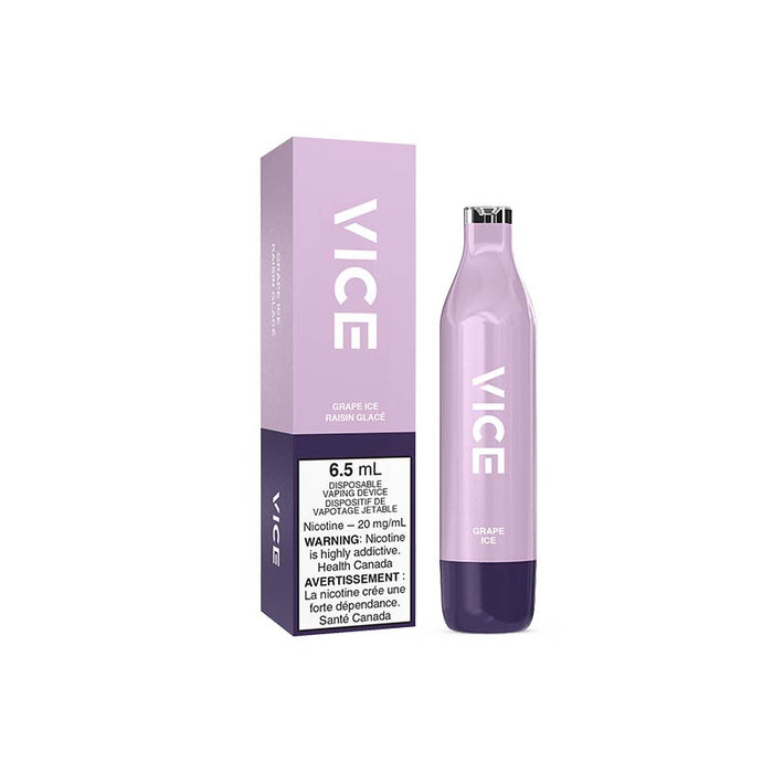 VICE 2500 Puffs Disposable - Grape Ice (MB)