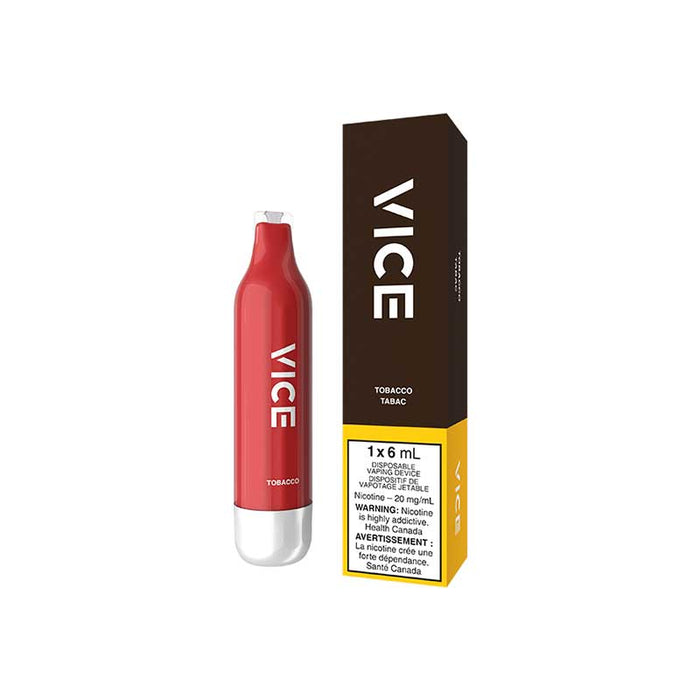 VICE 2500 Puffs Disposable - Tobacco (NB)
