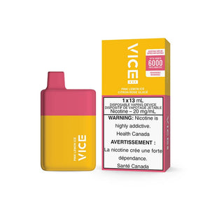 VICE BOX 6000 Puffs Jetable - Glace Citron Rose