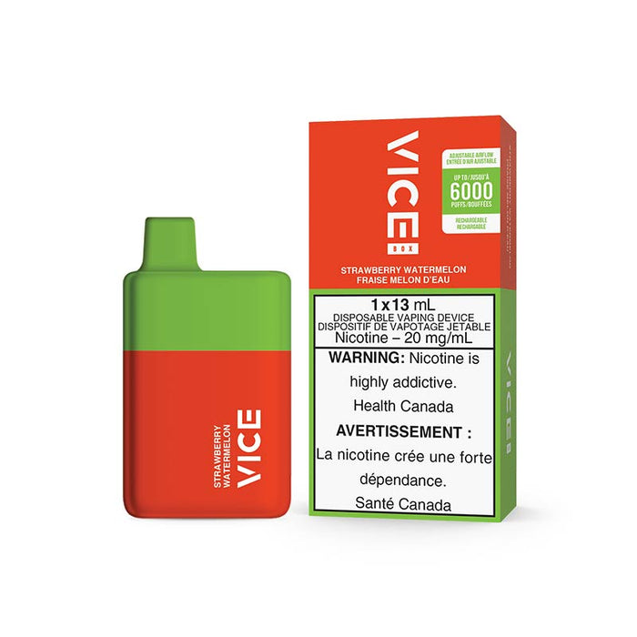 VICE BOX 6000 Puffs Disposable - Strawberry Watermelon