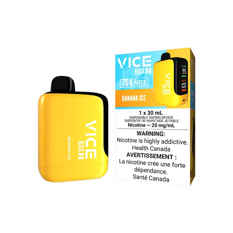 VICE BOX 2 Disposable - Banana Ice (ON) - Bay Vape