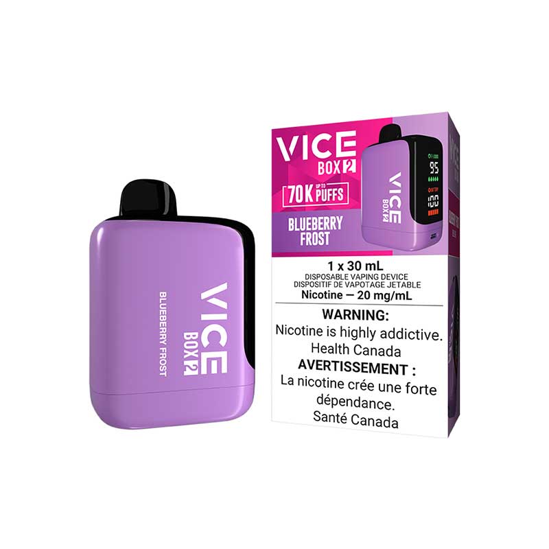 VICE BOX 2 Disposable - Blueberry Frost (ON) - Bay Vape