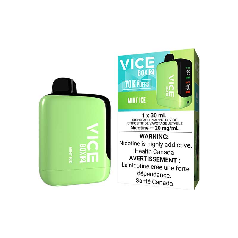 VICE BOX 2 Disposable - Mint Ice (MB) - Bay Vape