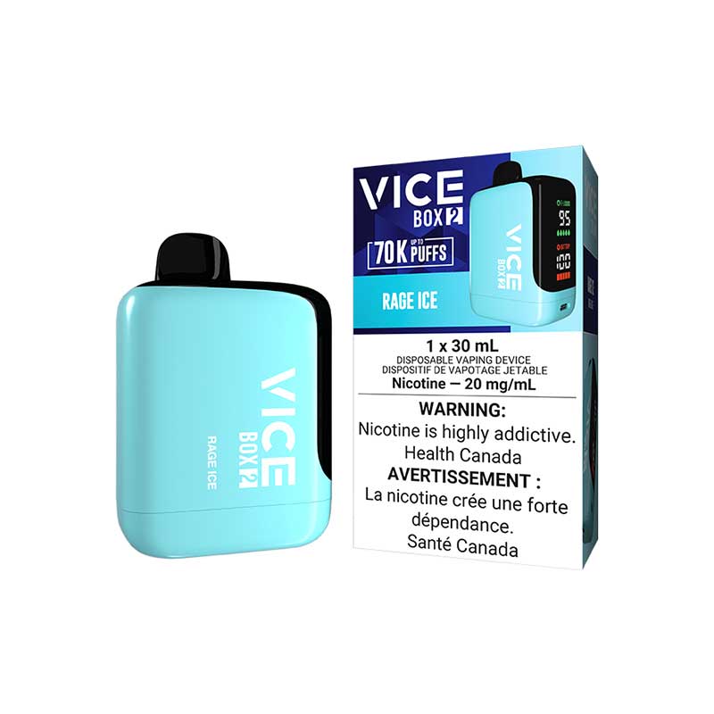 VICE BOX 2 Disposable - Rage Ice (ON) - Bay Vape