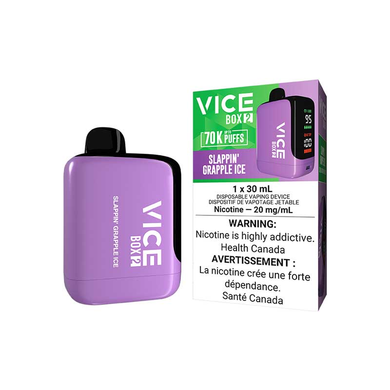 VICE BOX 2 Disposable - Slappin' Grapple Ice (ON) - Bay Vape